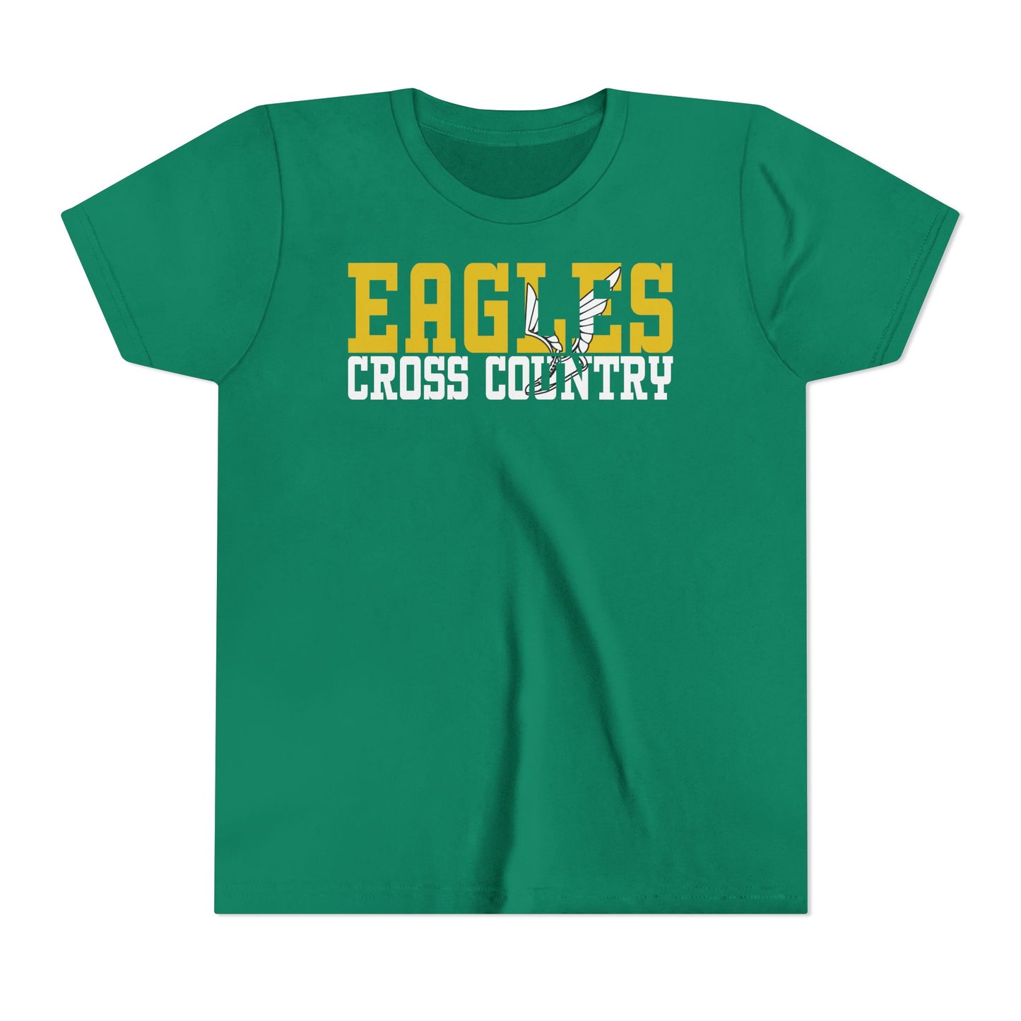 Cross County Cutout - Bella+Canva Youth Short Sleeve Tee