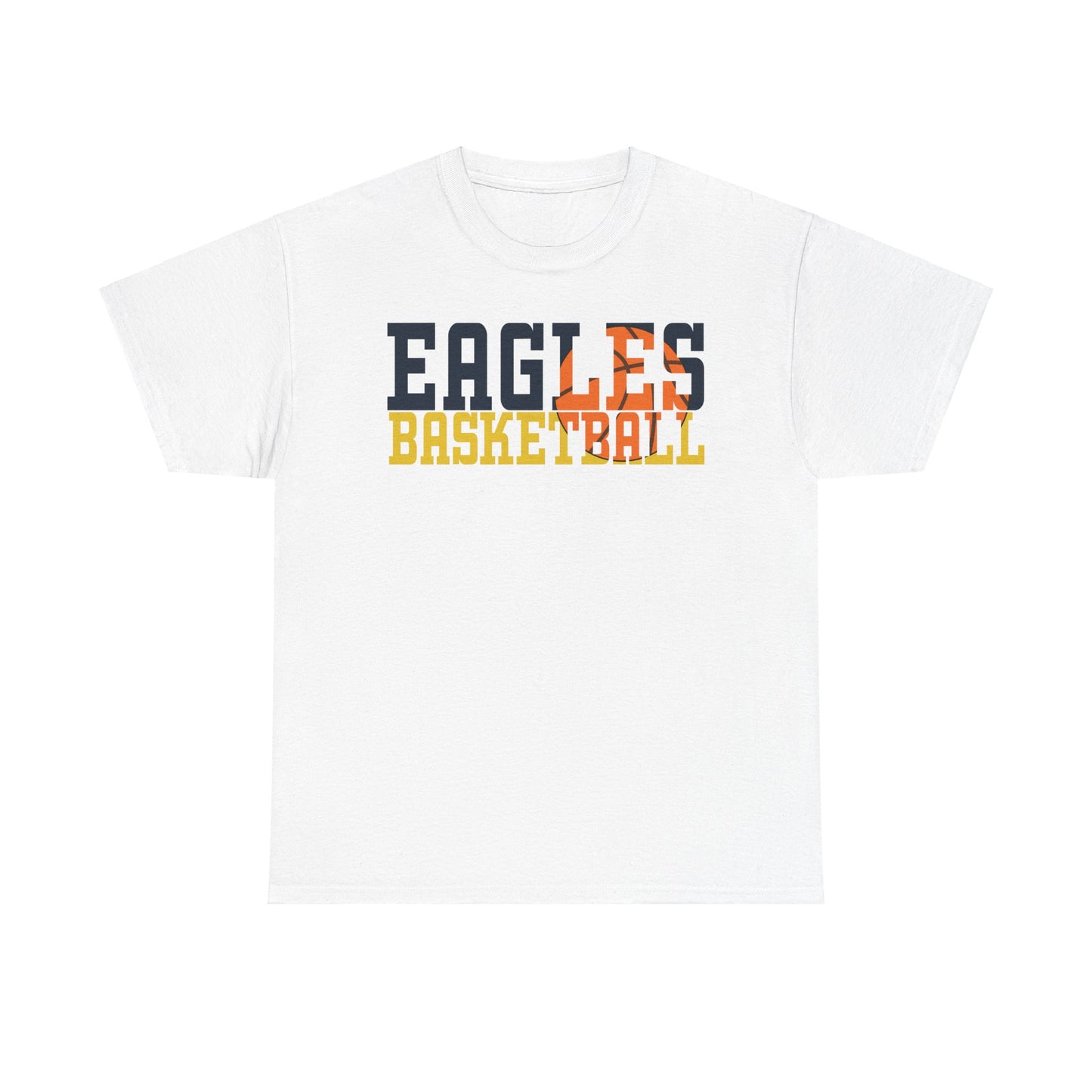 Basketball Cutout - Gildan Unisex Heavy Cotton Tee