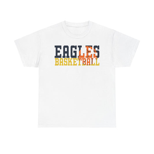 Basketball Cutout - Gildan Unisex Heavy Cotton Tee