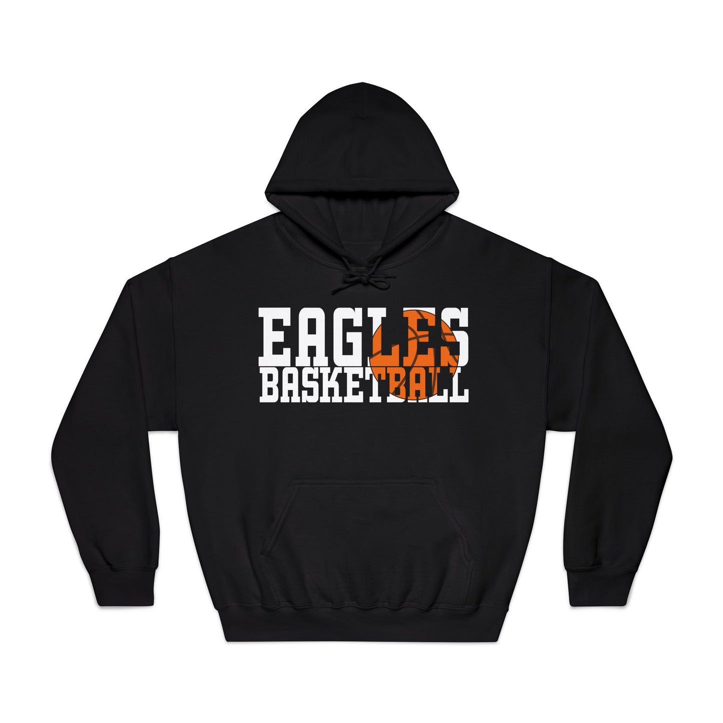 Basketball Cutout - Gildan Unisex DryBlend® Hooded Sweatshirt