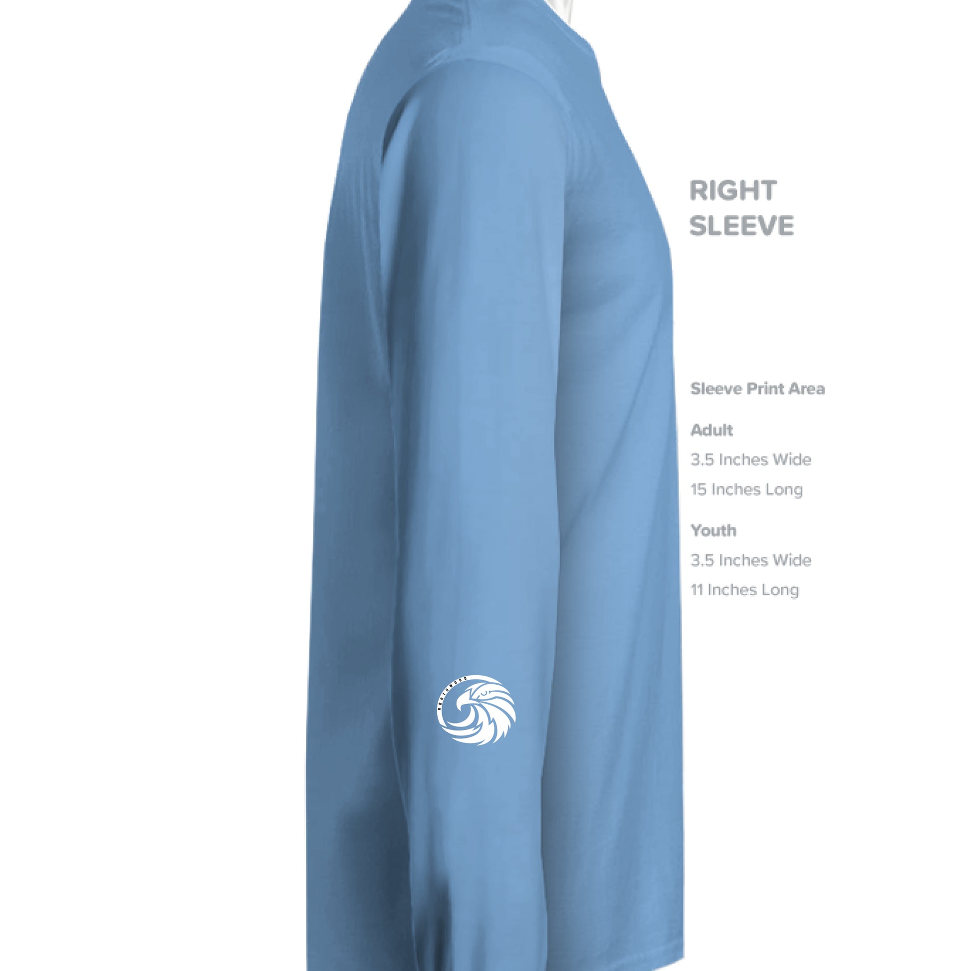 CAROLINA BLUE - SLEEVE_RIGHT