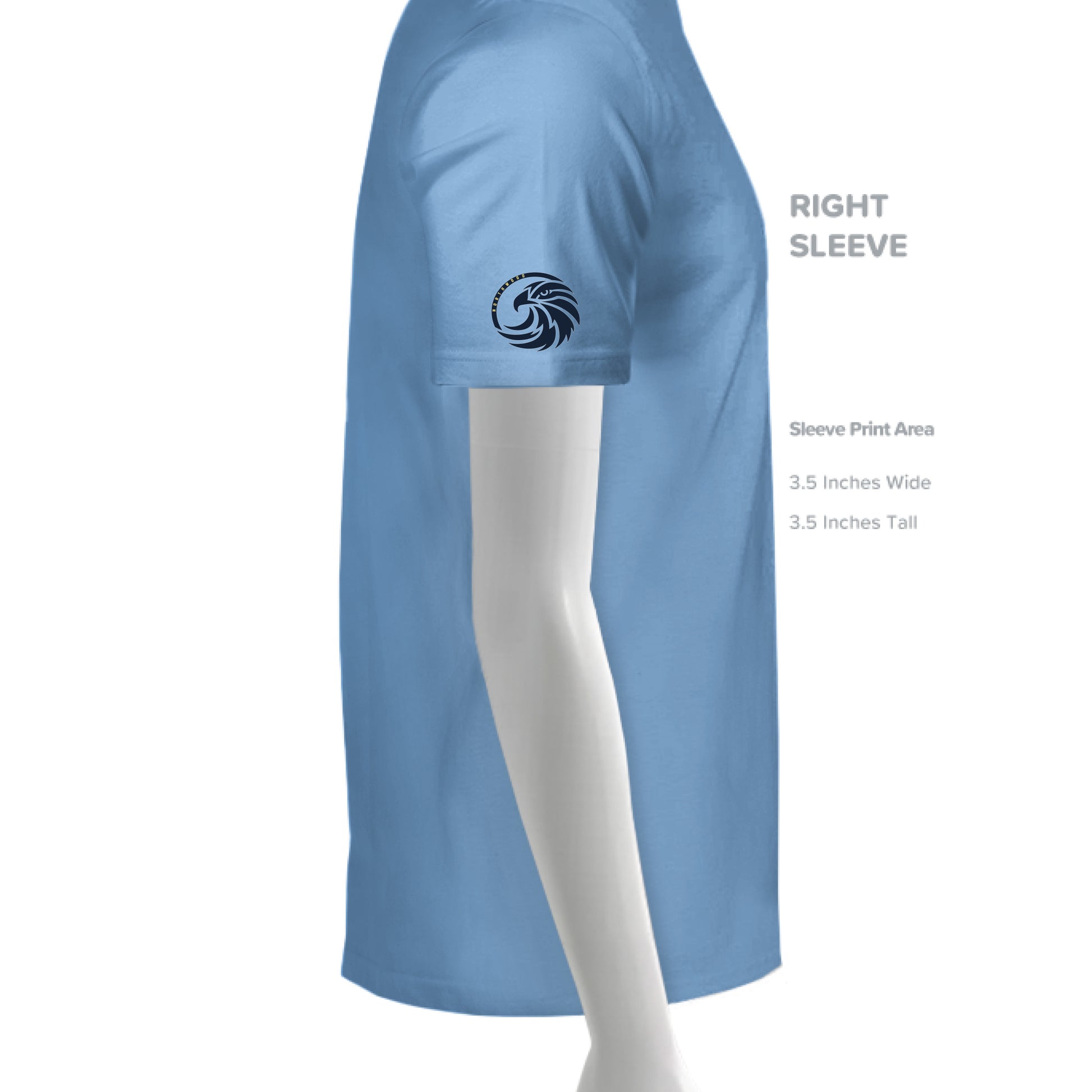 CAROLINA BLUE - SLEEVE_RIGHT