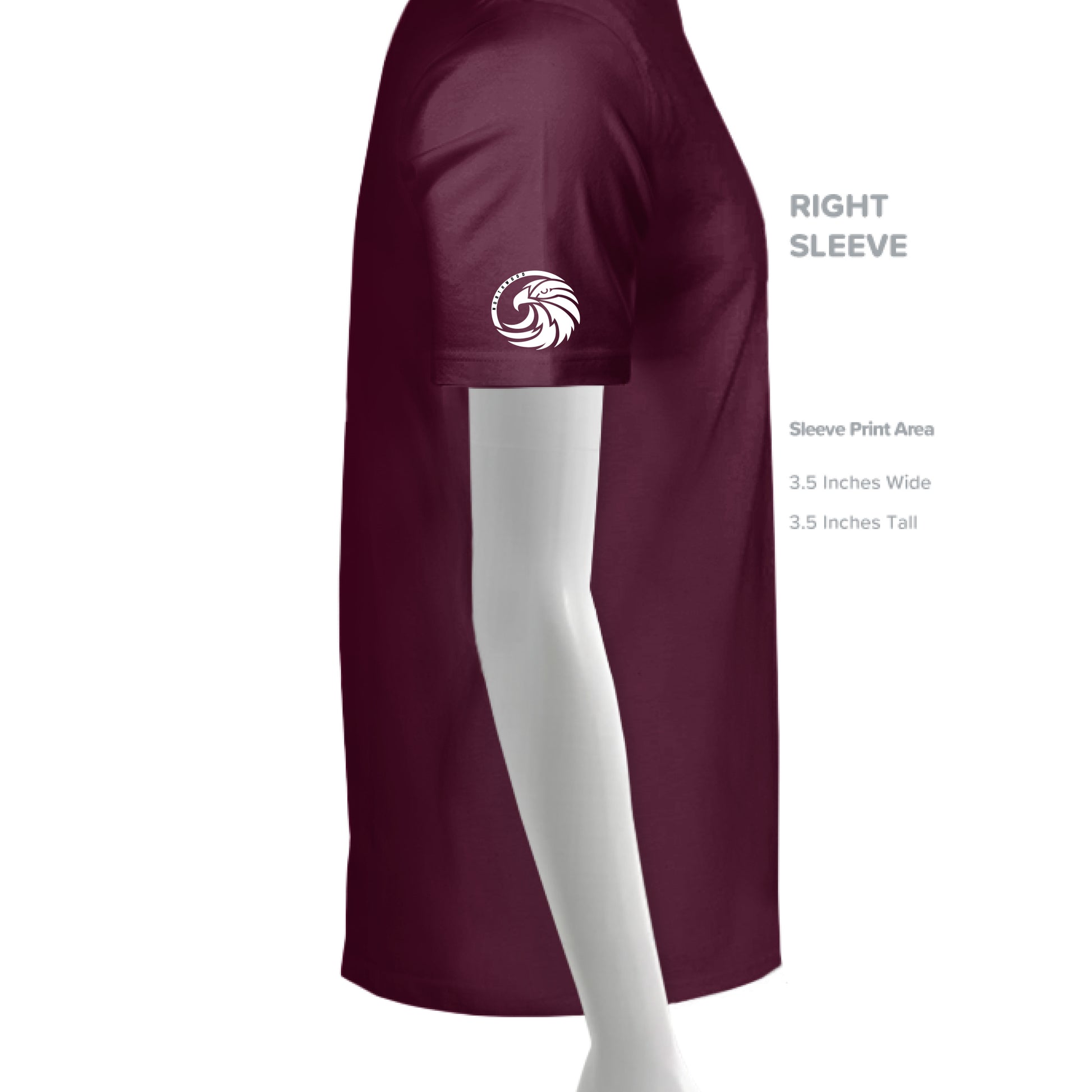 Maroon - SLEEVE_RIGHT