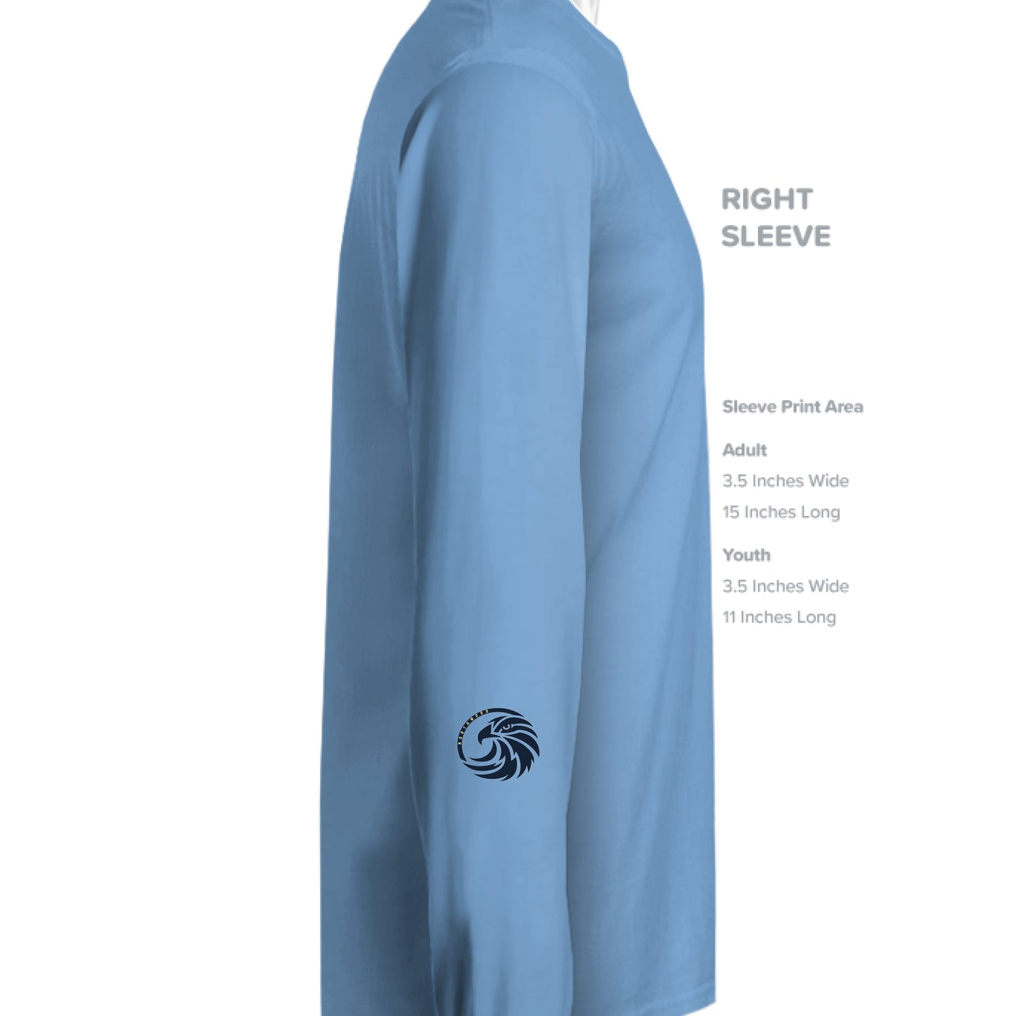 CAROLINA BLUE - SLEEVE_RIGHT