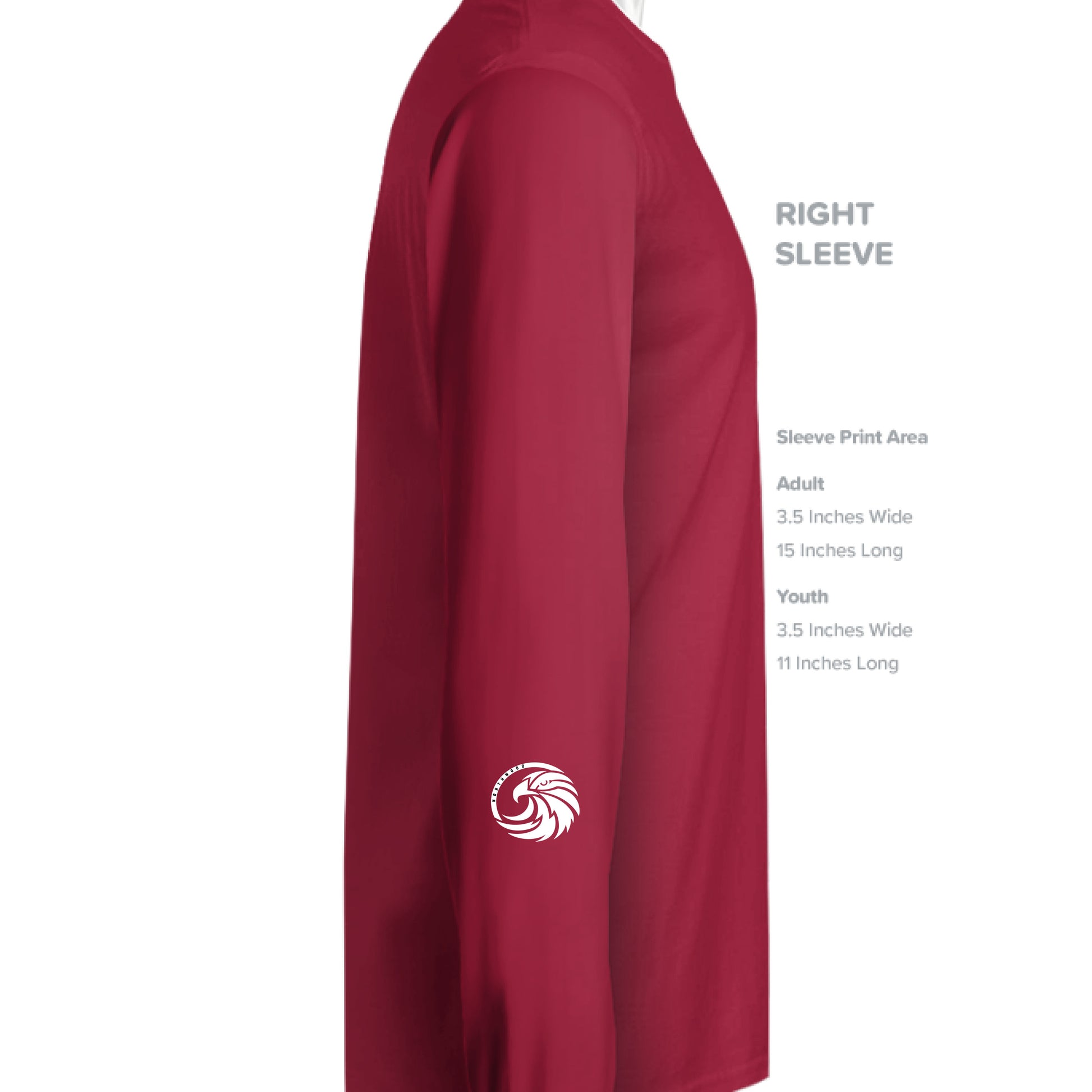 CHERRY RED - SLEEVE_RIGHT