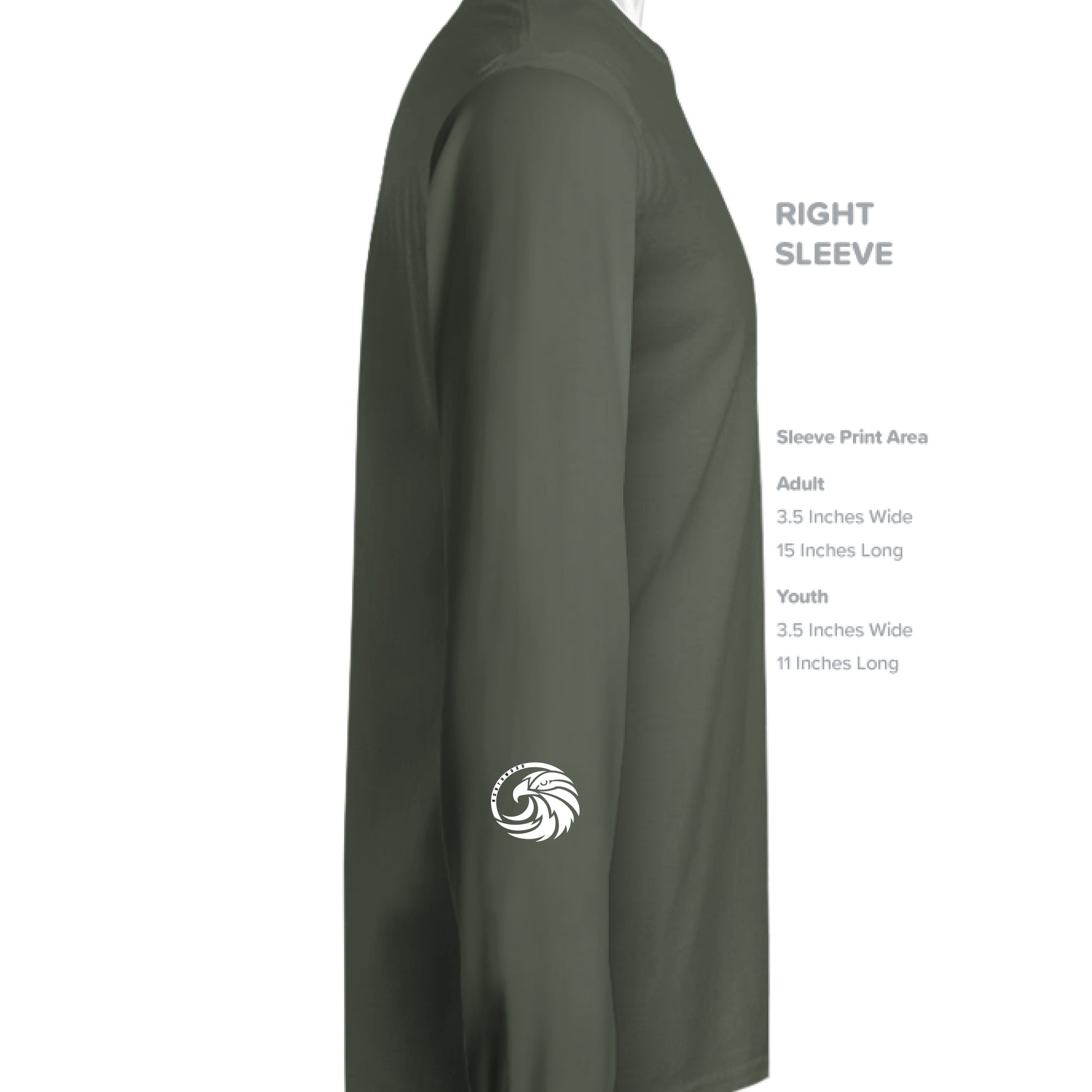 MILITARY GREEN - SLEEVE_RIGHT