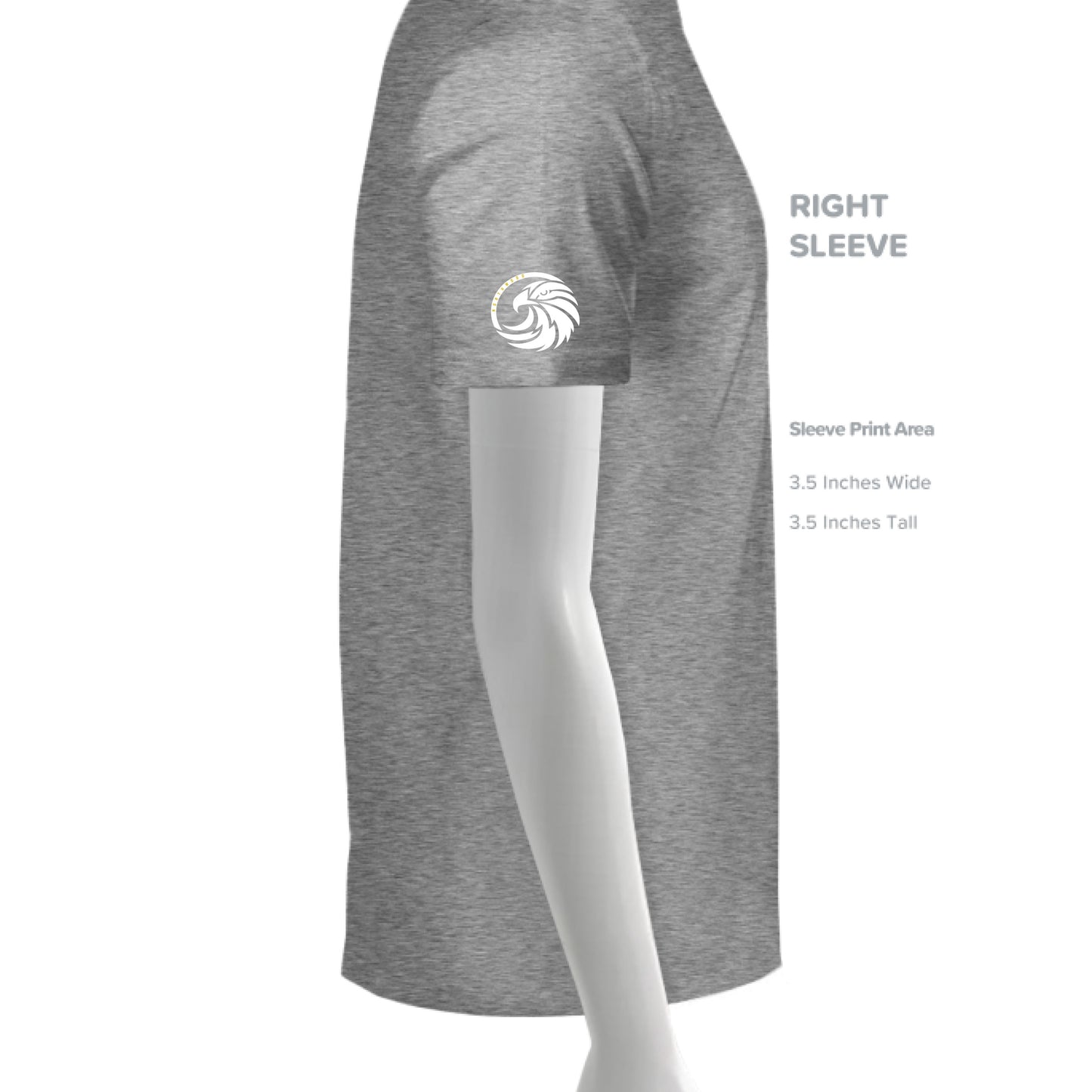 GRAPHITE HEATHER - SLEEVE_RIGHT
