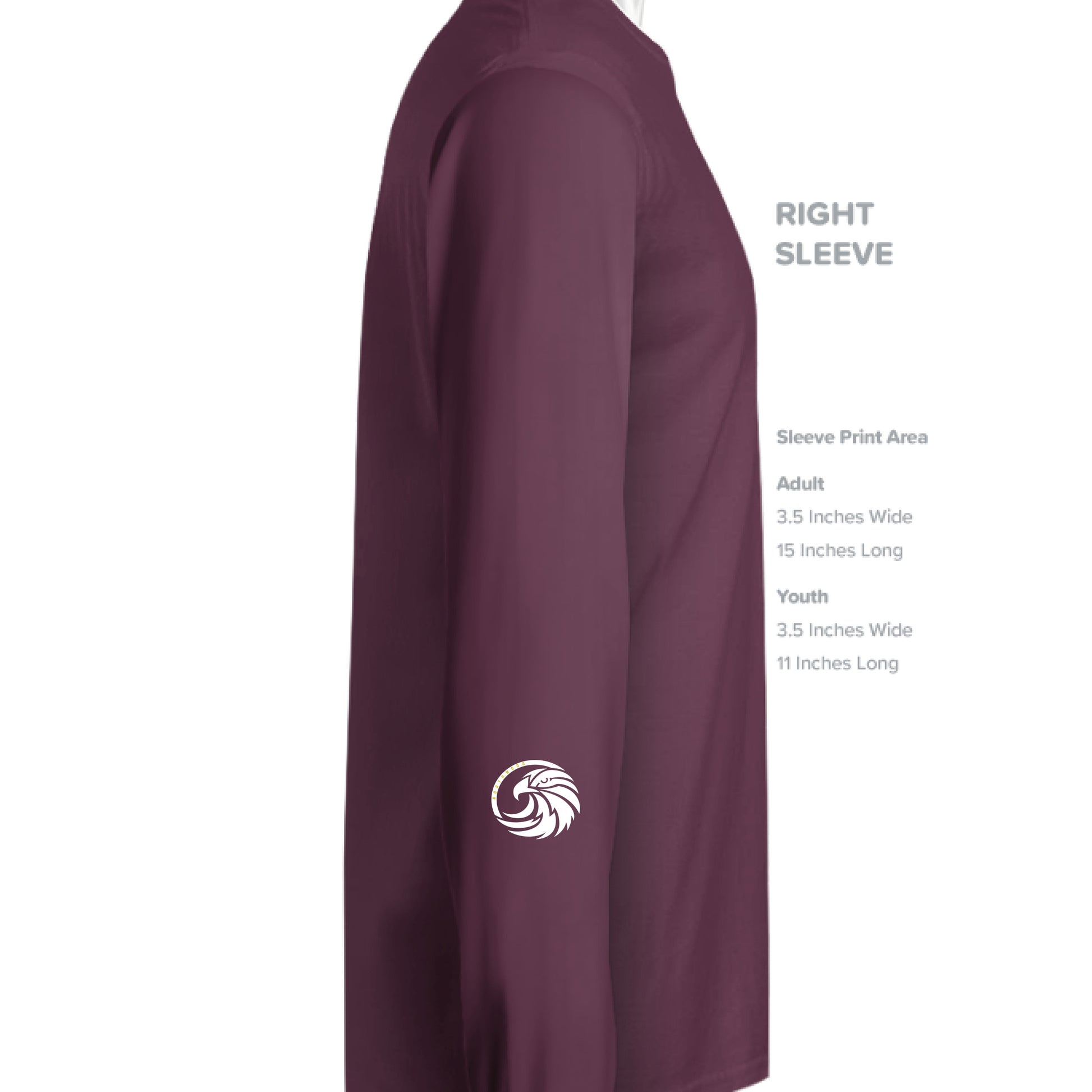 Maroon - SLEEVE_RIGHT