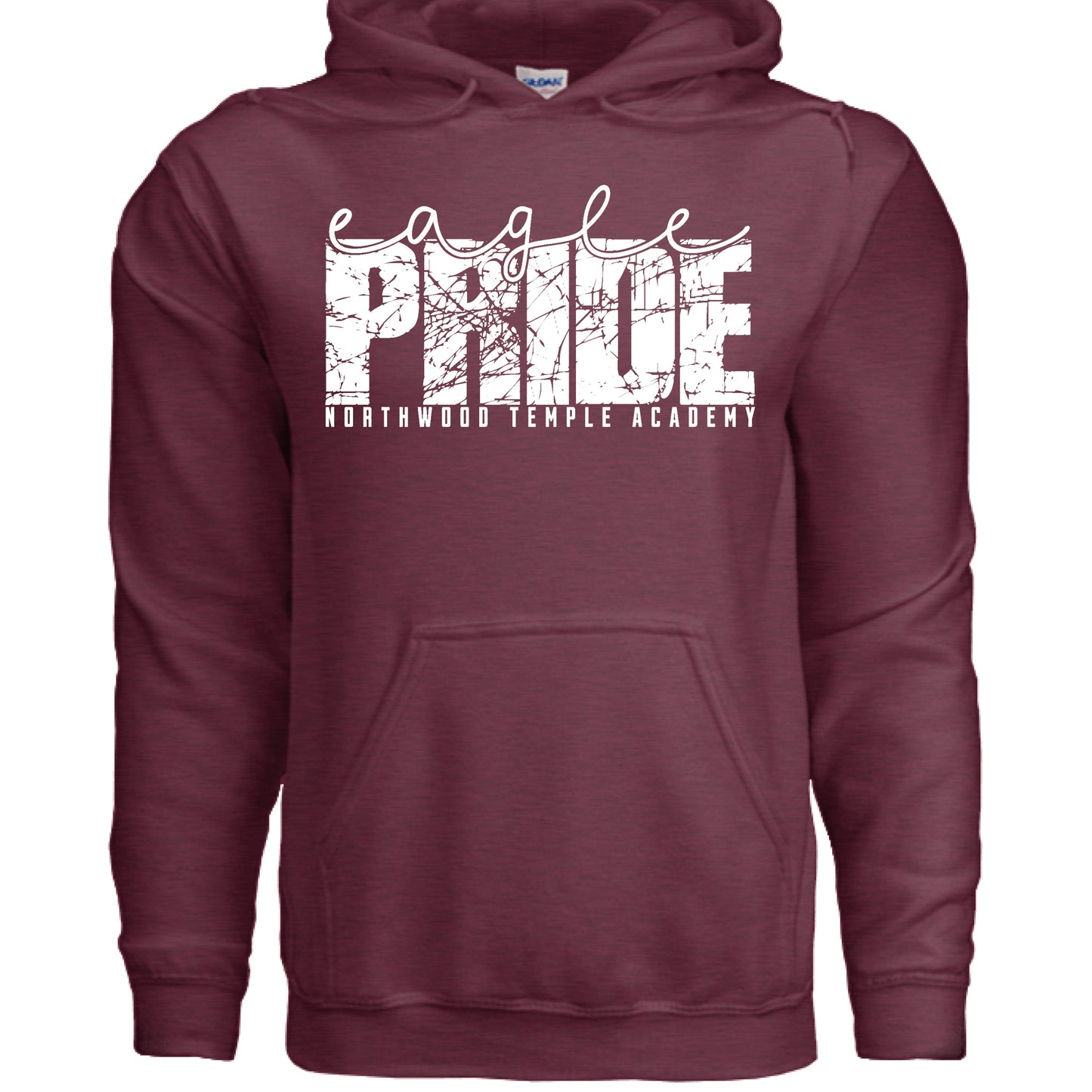 Heather Sport Dark Maroon - FRONT