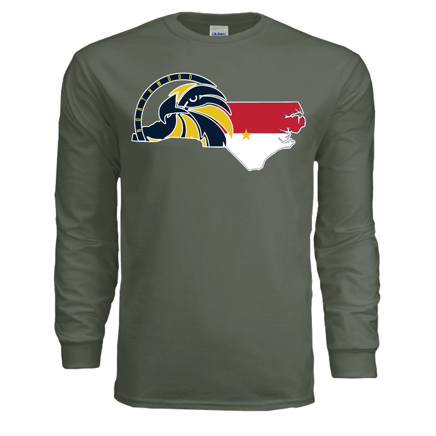 MILITARY GREEN - FRONT