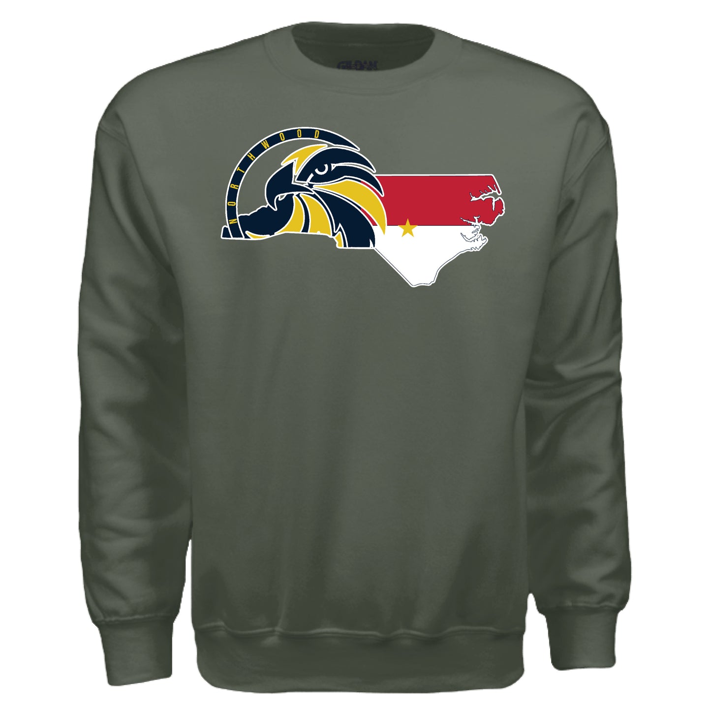 MILITARY GREEN - FRONT