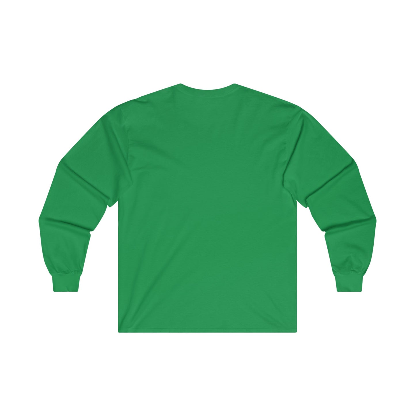 Basketball Cutout - Gildan Ultra Cotton Long Sleeve Tee