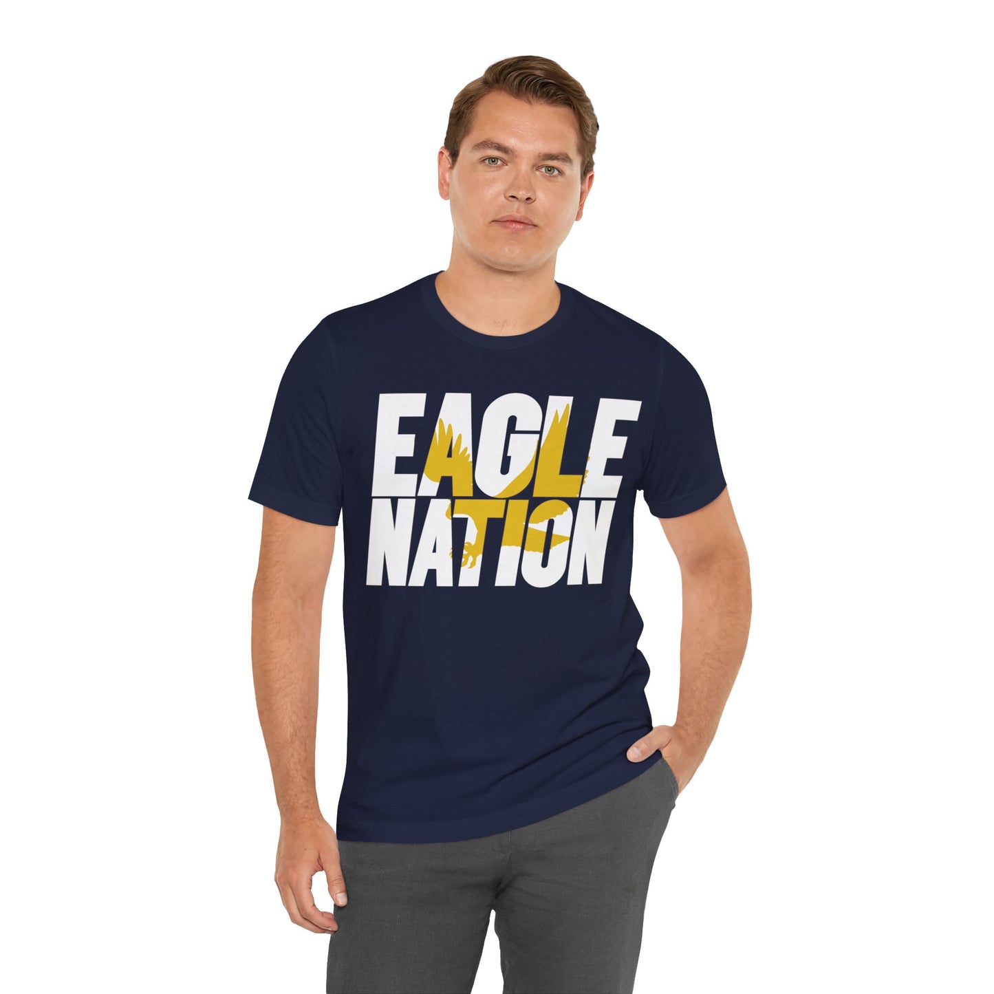 Eagle Nation - Bella+Canva Unisex Jersey Short Sleeve Tee