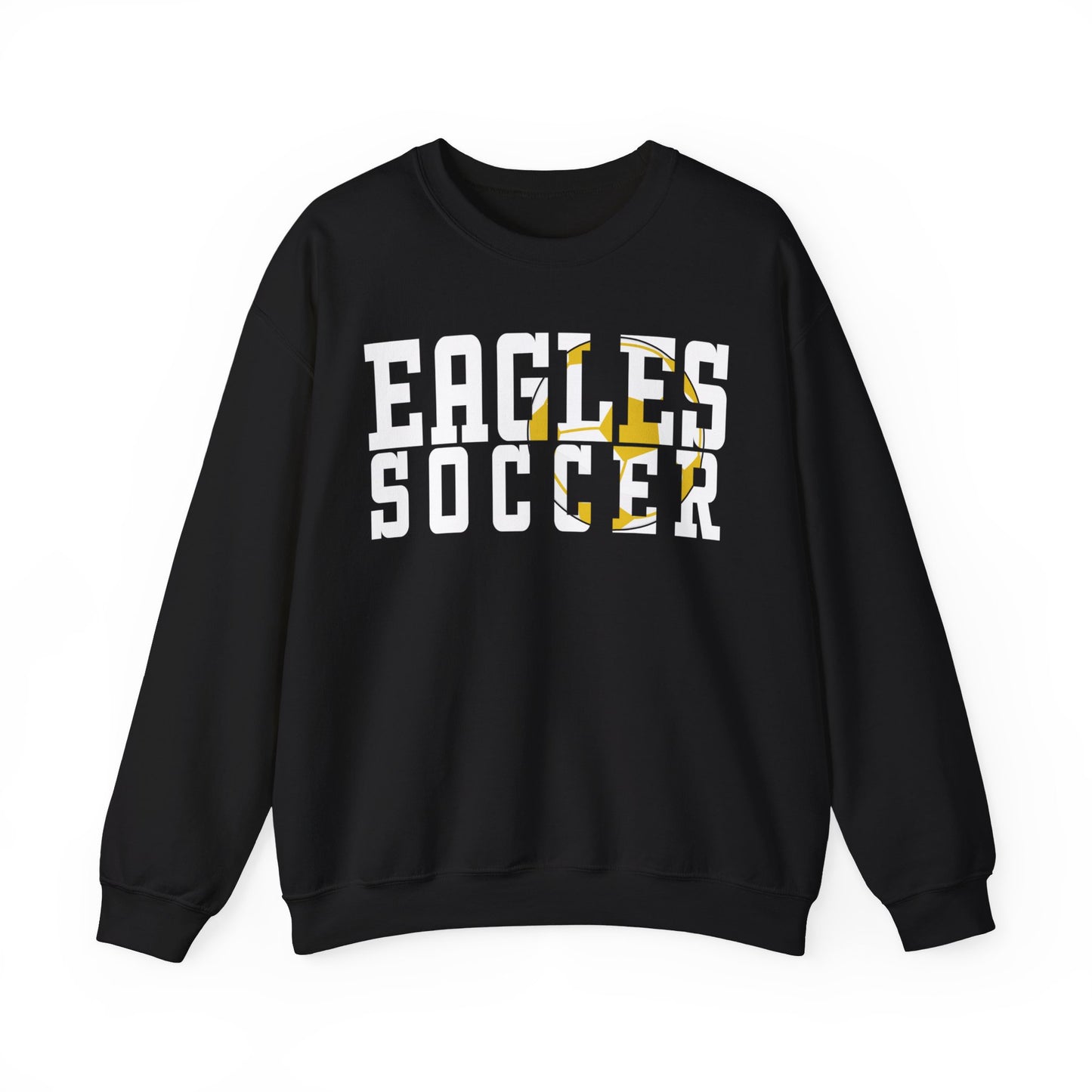 Soccer Cutout - Gildan Unisex Heavy Blend™ Crewneck Sweatshirt