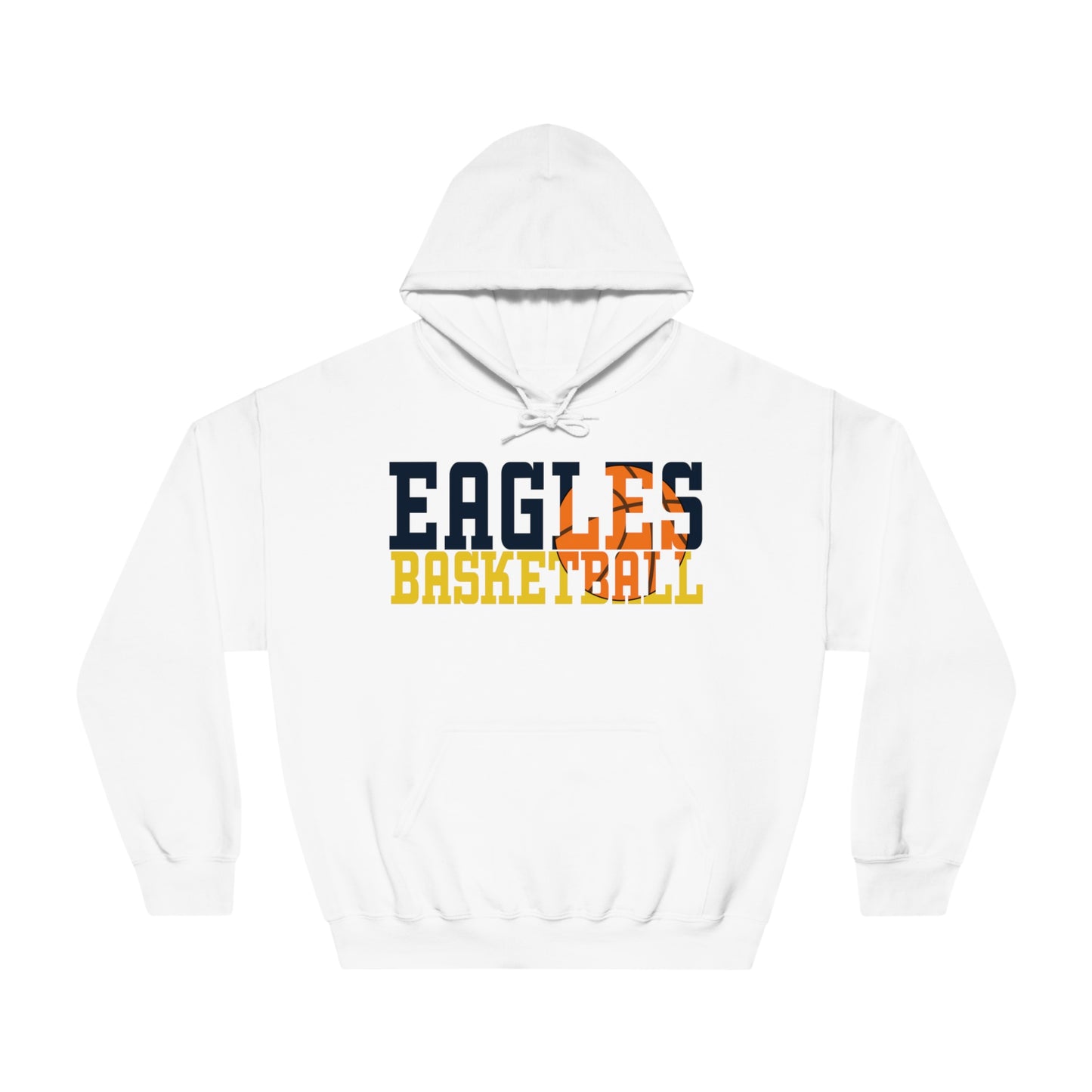 Basketball Cutout - Gildan Unisex DryBlend® Hooded Sweatshirt