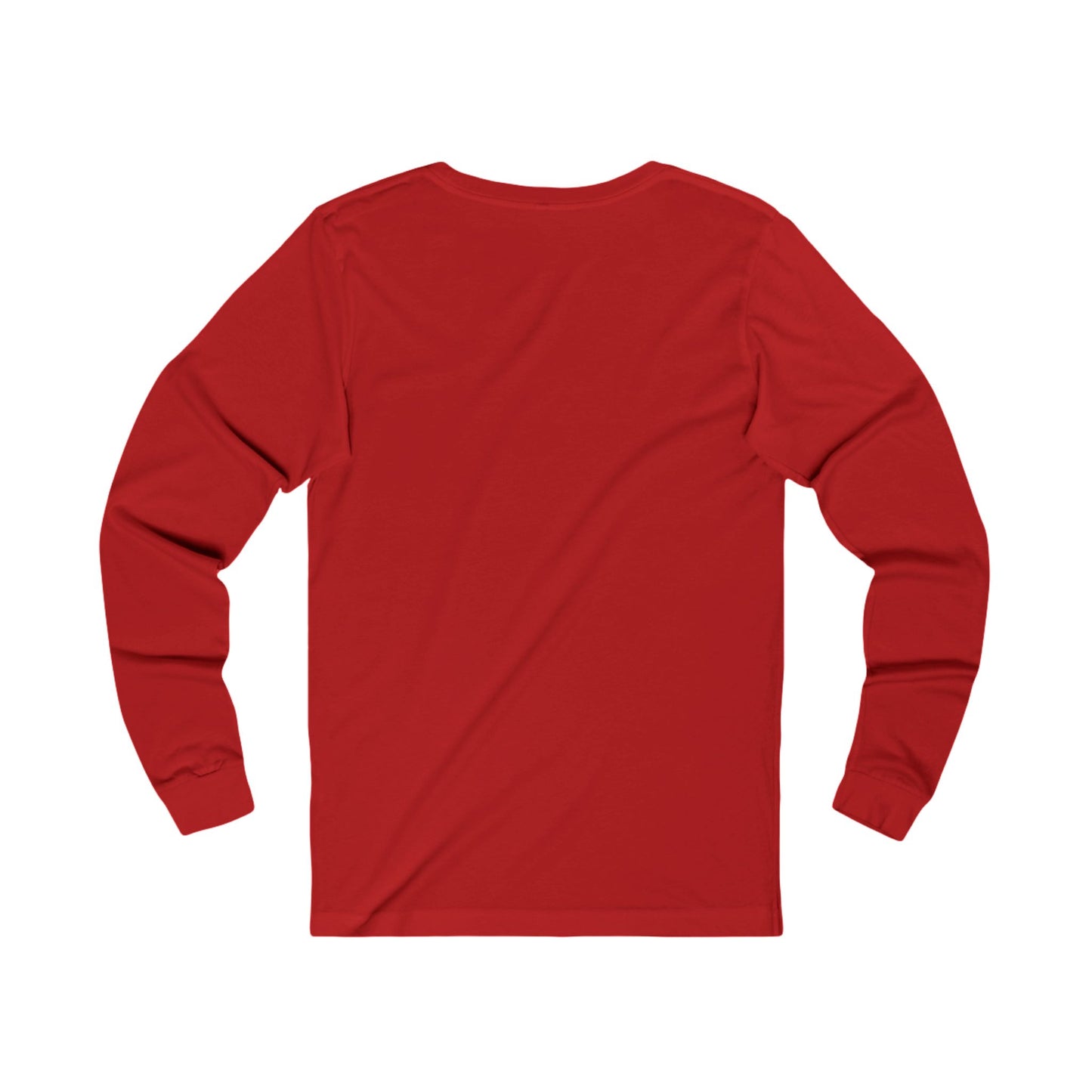 Baseball Cutout - Bella+Canva Unisex Jersey Long Sleeve Tee