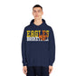 Basketball Cutout - Gildan Unisex DryBlend® Hooded Sweatshirt