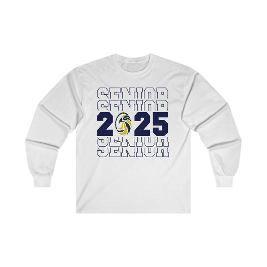 Senior Stacked c/o 2025 - Gildan Unisex Ultra Cotton Long Sleeve Tee