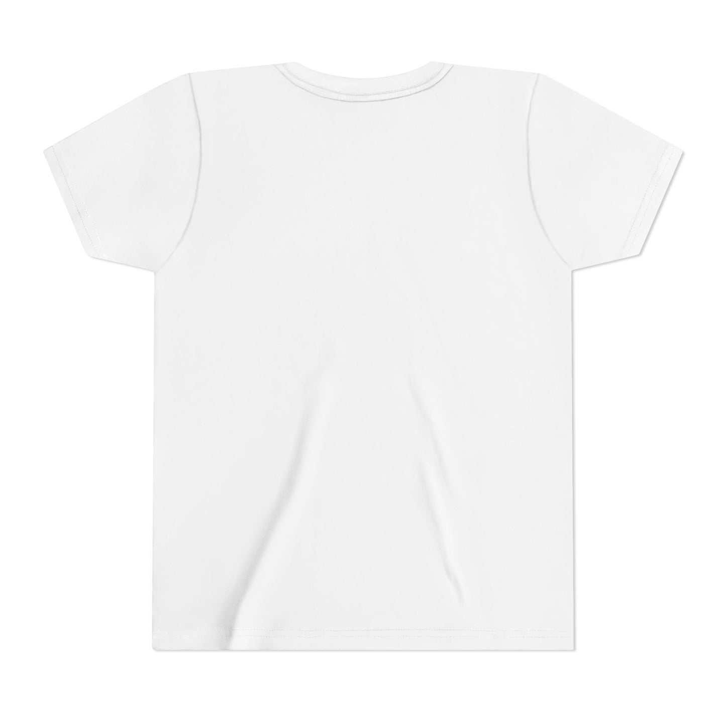 Softball Cutout - Bella+Canva Youth Short Sleeve Tee