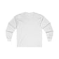 Basketball Cutout - Gildan Ultra Cotton Long Sleeve Tee