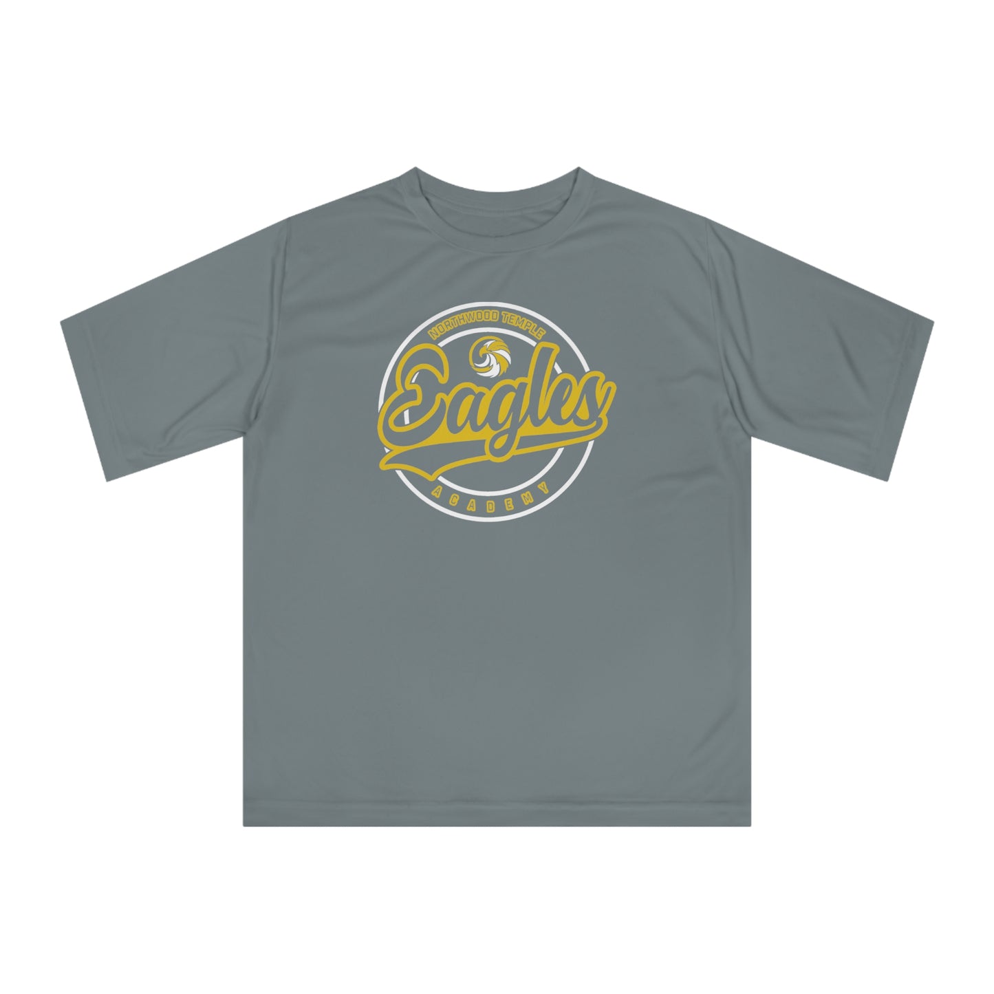 Eagles Circle Stamp - Team 365 Unisex Zone Performance T-shirt