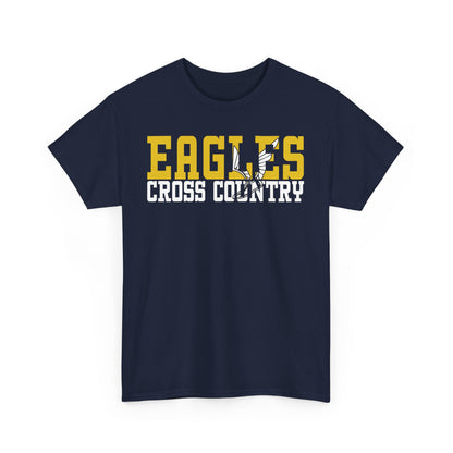 Cross Country Cutout - Gildan Unisex Heavy Cotton Tee