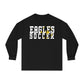 Soccer Cutout - American Apparel Unisex Classic Long Sleeve T-Shirt