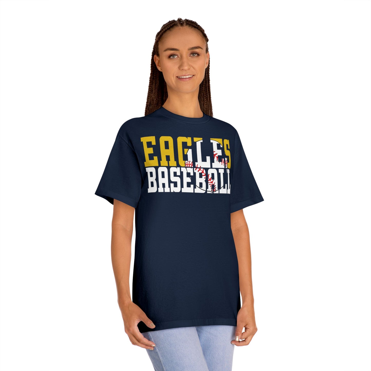 Baseball Cutout - American Apparel Unisex Classic Tee