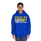 Softball Cutout - Gildan Unisex DryBlend® Hooded Sweatshirt