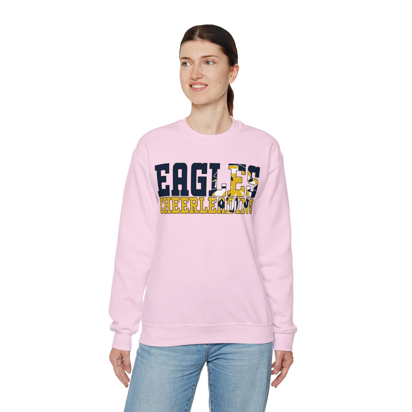 Cheerleading Cutout - Gildan Unisex Heavy Blend™ Crewneck Sweatshirt