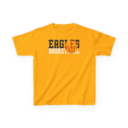Basketball Cutout - Gildan Kids Heavy Cotton™ Tee