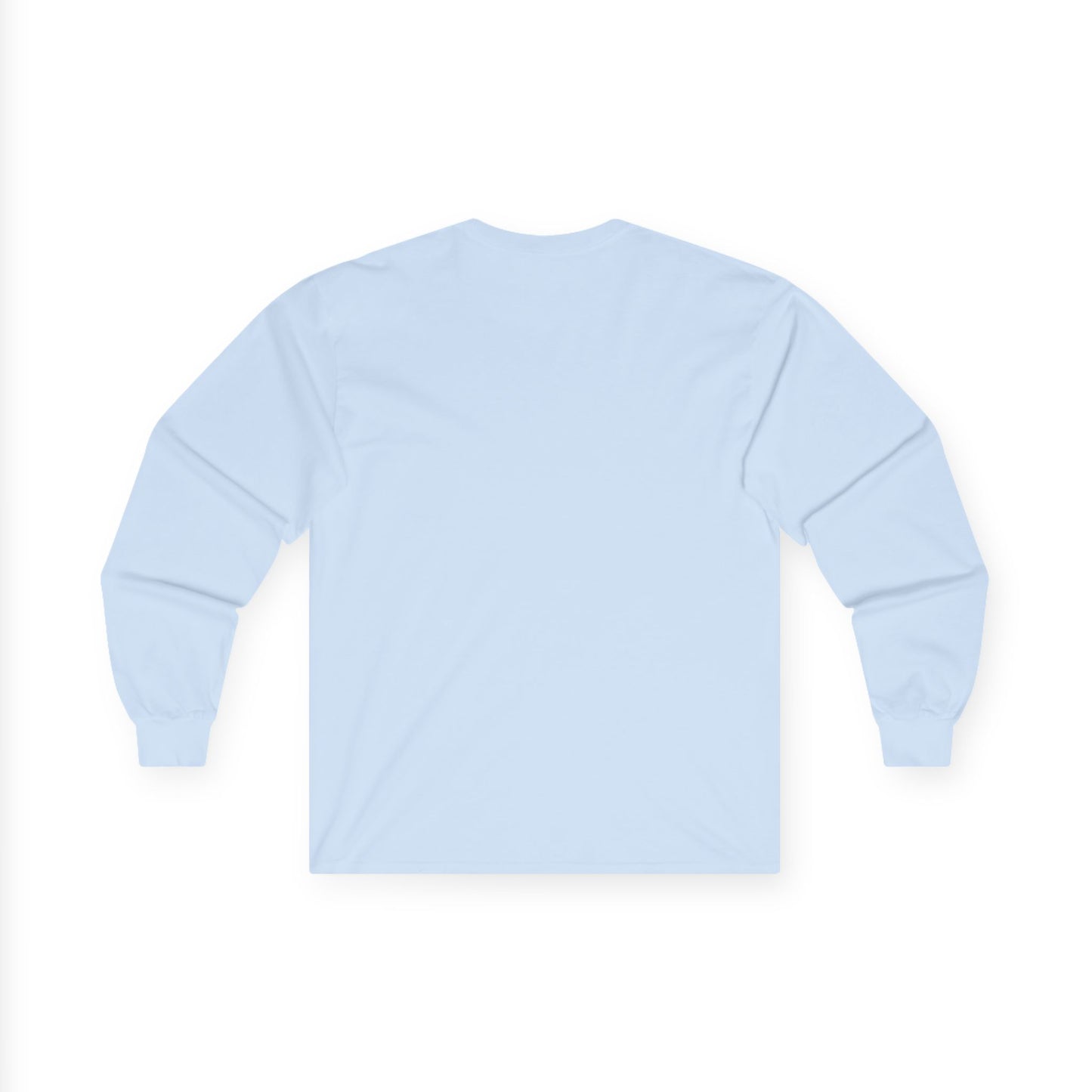 Baseball Cutout - Gildan Ultra Cotton Long Sleeve Tee