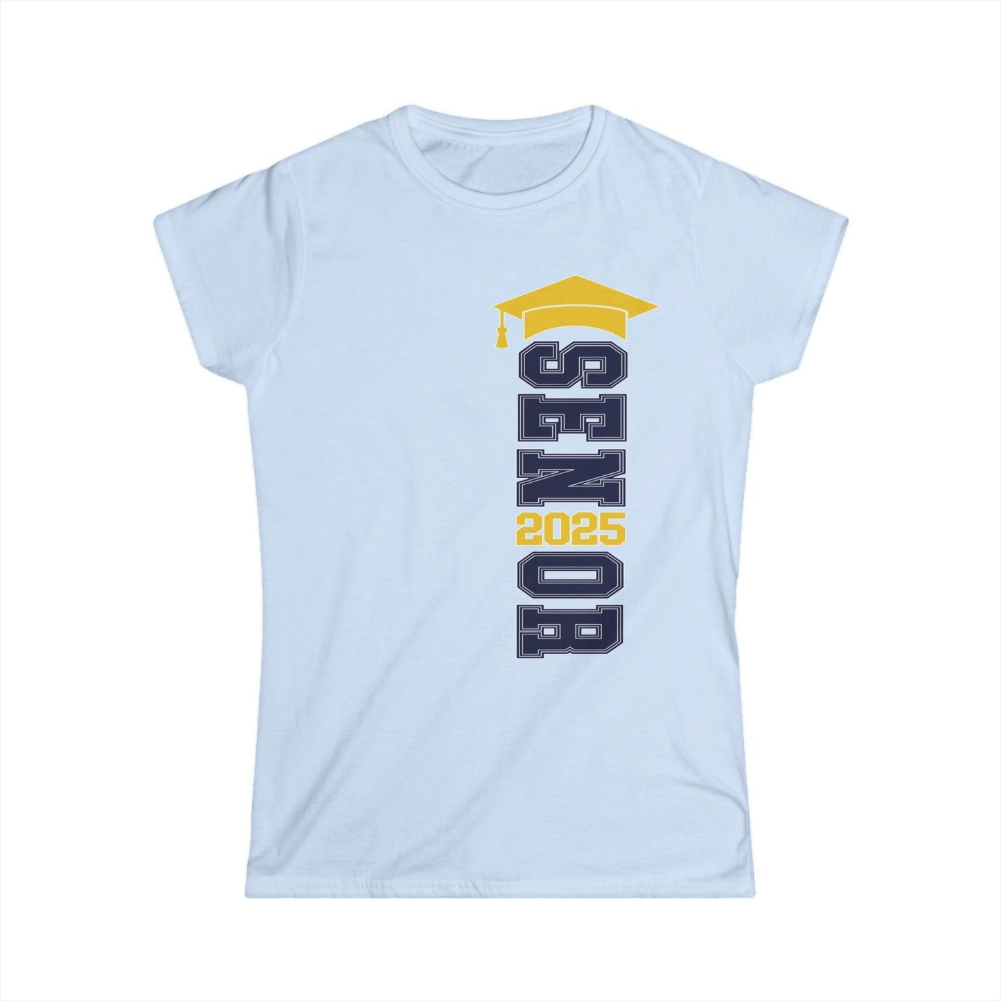 Senior c/o 2025 Vertical - Gildan Women's Softstyle Tee