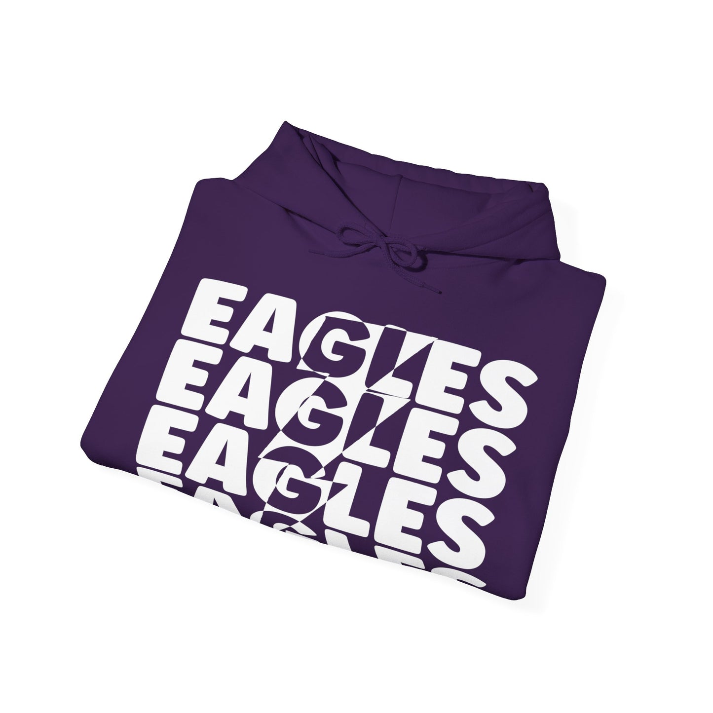 Lightning Bolt Eagles - Gildan Unisex Heavy Blend™ Hooded Sweatshirt