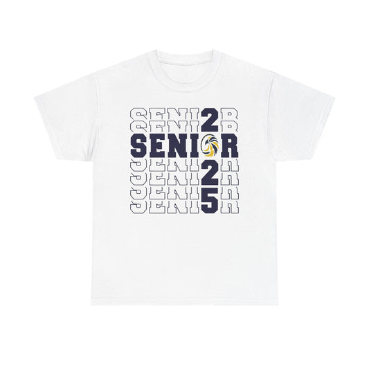 Seniors Cross Stacked c/o 2025 - Gildan Unisex Heavy Cotton Tee