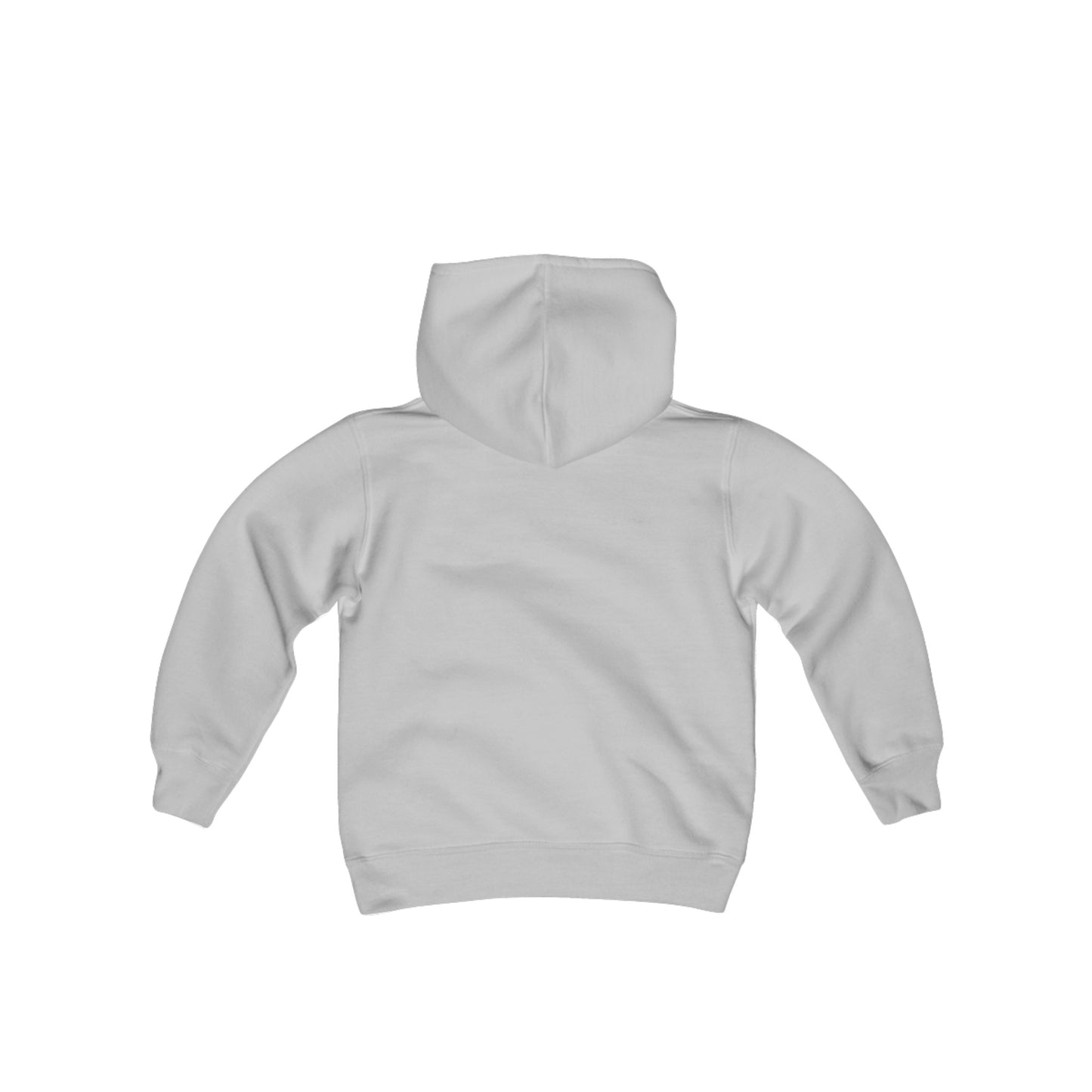 Baseball Cutout - Gildan Youth Heavy Blend Hooded Sweatshirt