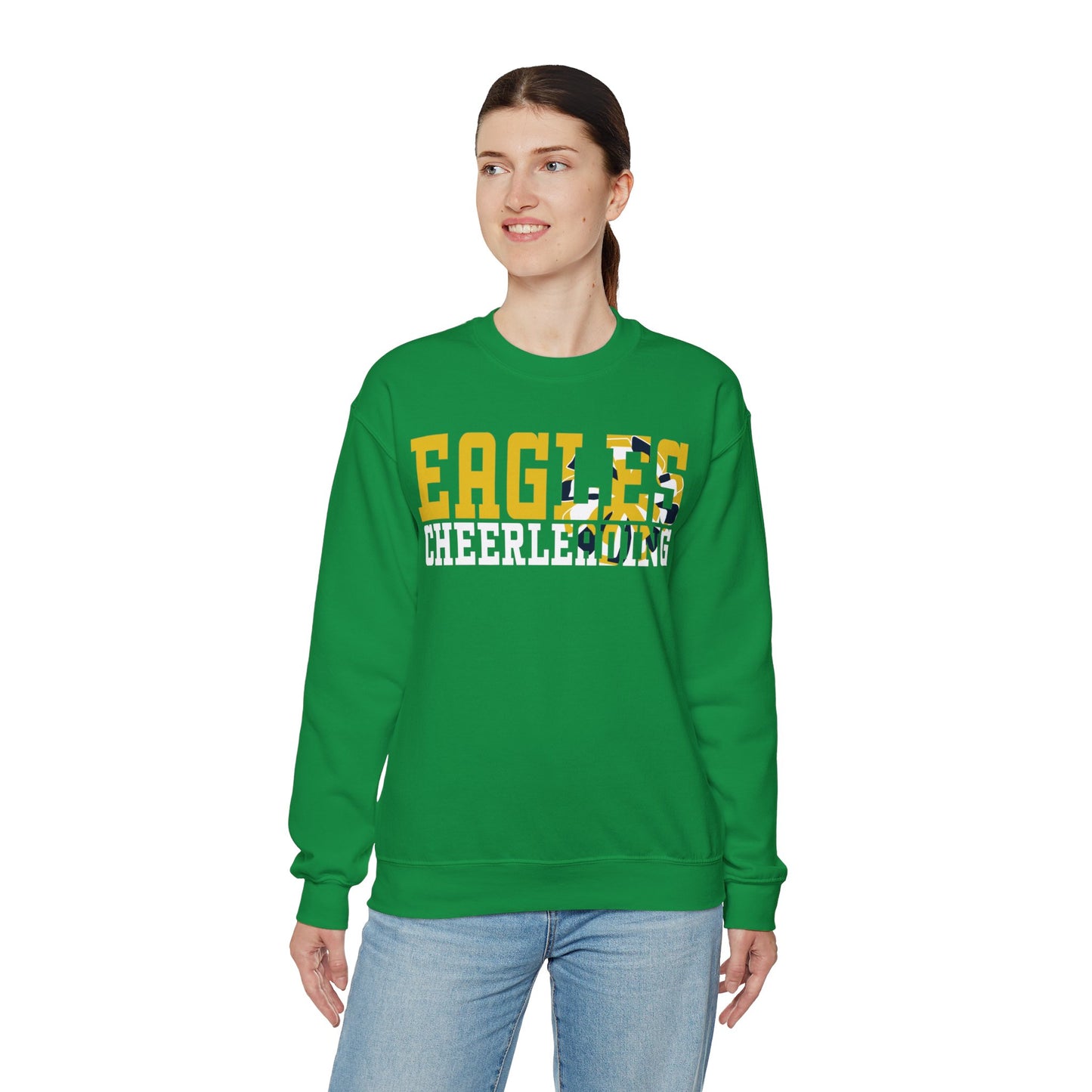 Cheerleading Cutout - Gildan Unisex Heavy Blend™ Crewneck Sweatshirt