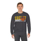 Basketball Cutout - Gildan Unisex Heavy Blend™ Crewneck Sweatshirt