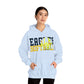 Softball Cutout - Gildan Unisex Heavy Blend™ Hooded Sweatshirt