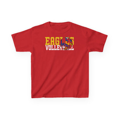 Volleyball Cutout - Gildan Kids Heavy Cotton™ Tee