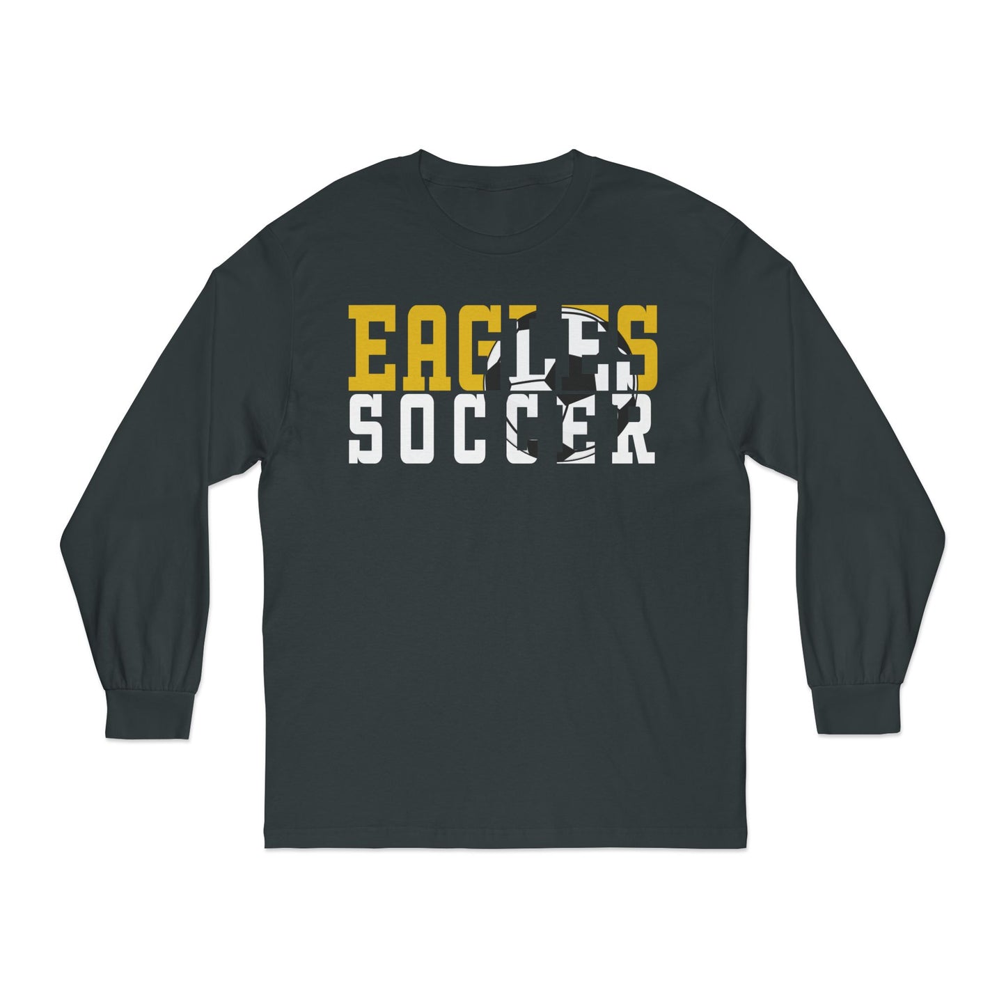 Soccer Cutout - American Apparel Unisex Classic Long Sleeve T-Shirt