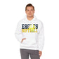 Softball Cutout - Gildan Unisex Heavy Blend™ Hooded Sweatshirt