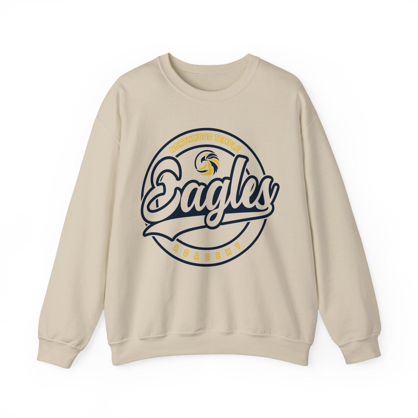 Eagles Circle Stamp - Gildan Unisex Heavy Blend™ Crewneck Sweatshirt