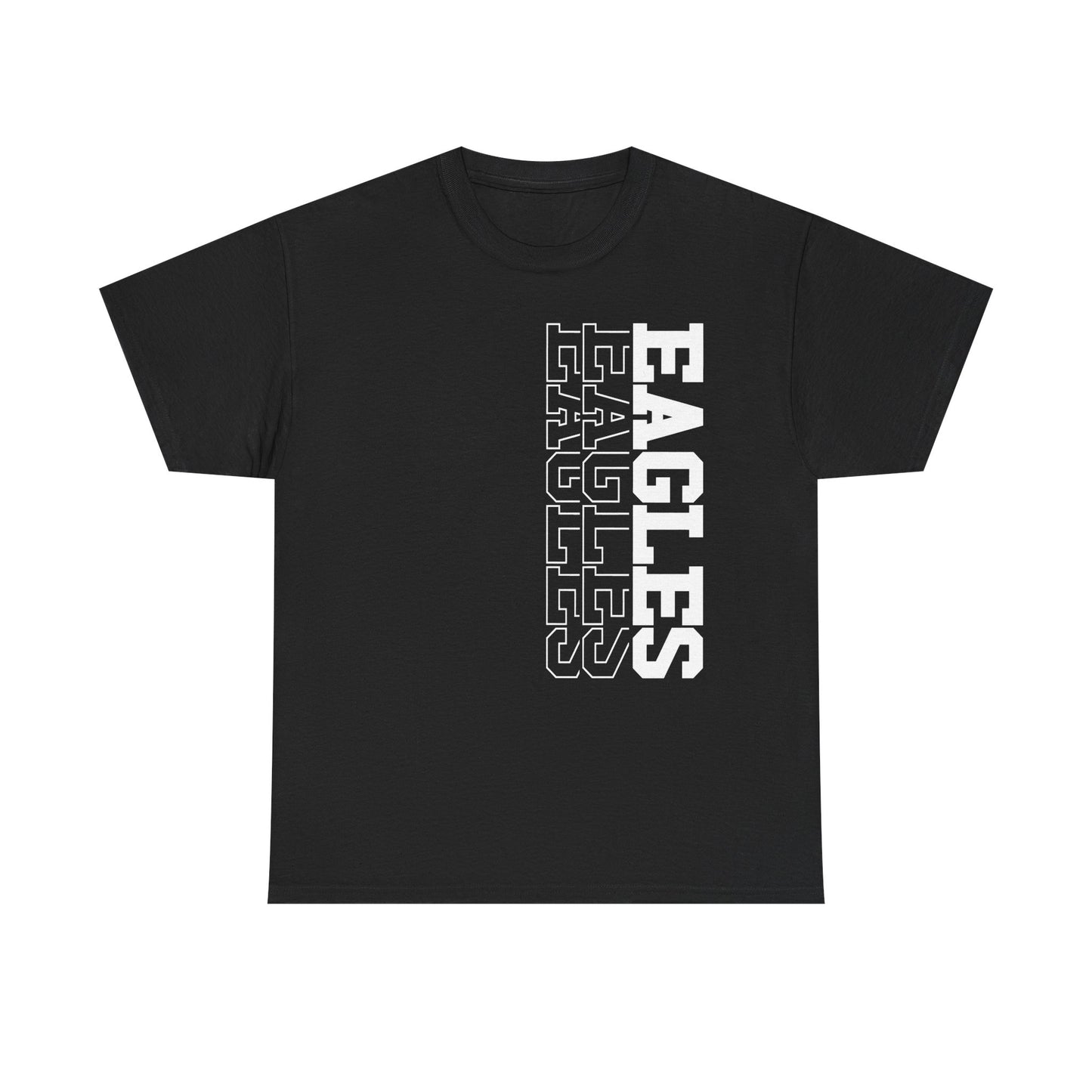 Sideways Eagles - Gildan Unisex Heavy Cotton Tee