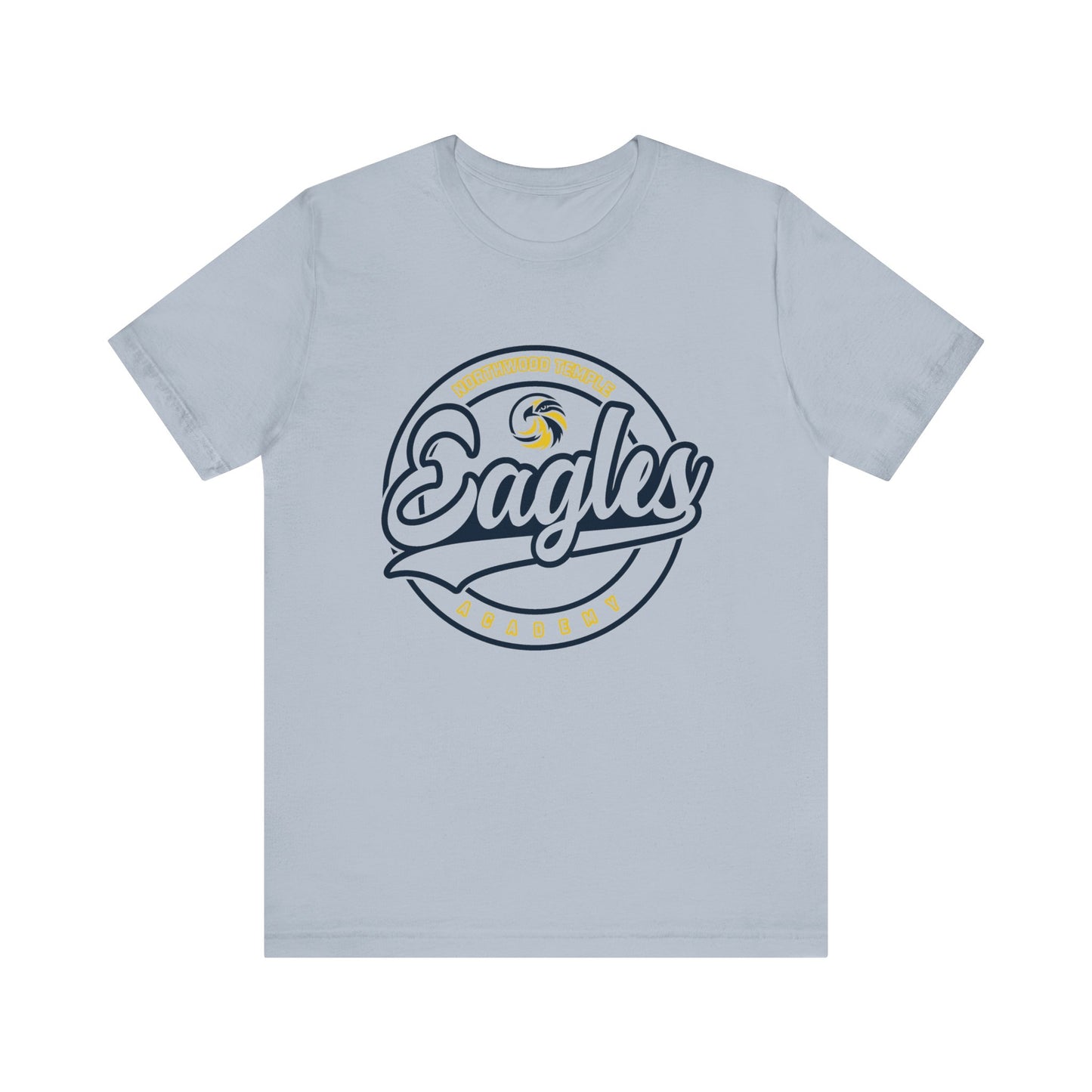 Eagles Circle Stamp - Bella+Canva Unisex Jersey Short Sleeve Tee