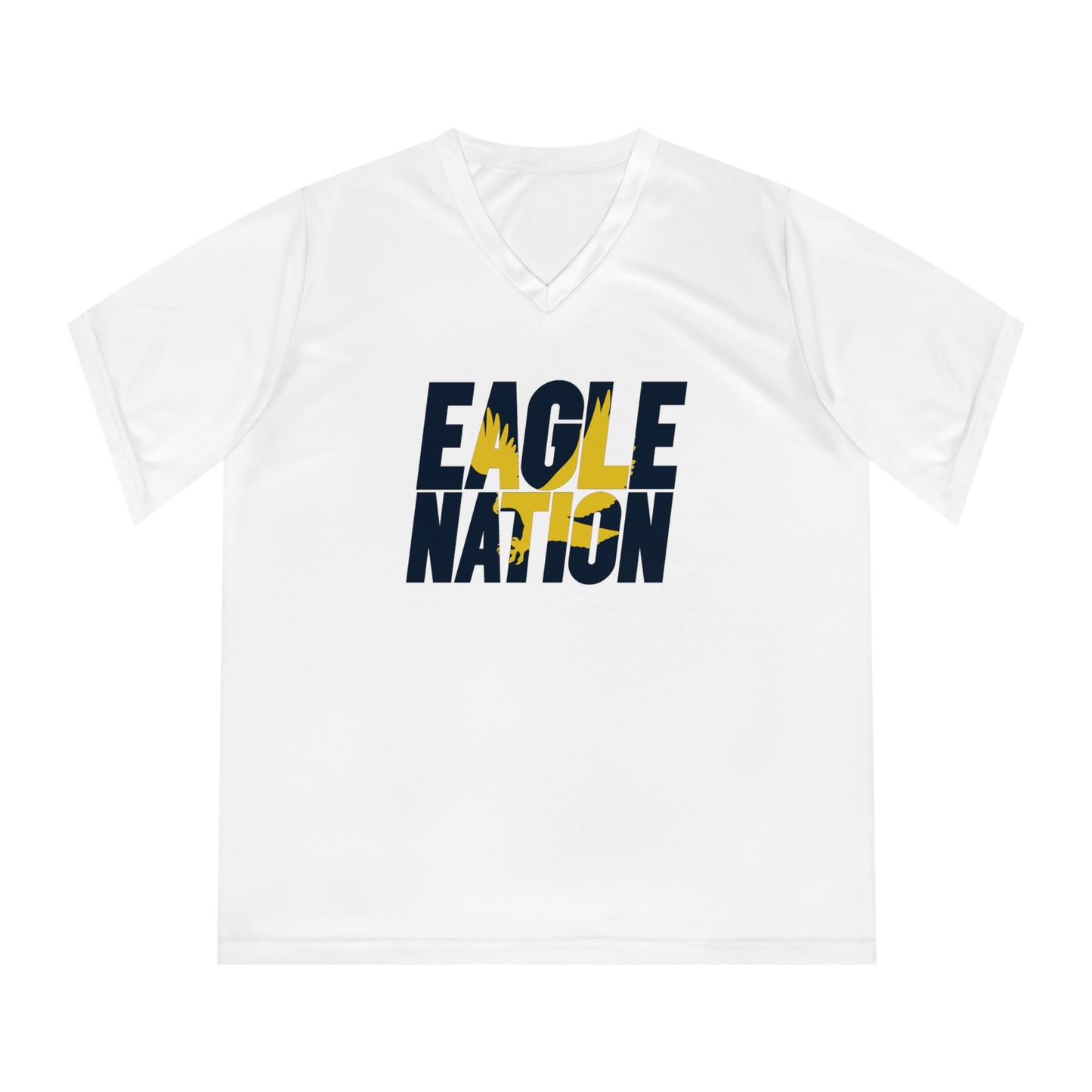 Eagle Nation - Team 365 Women's Performance V-Neck T-Shirt