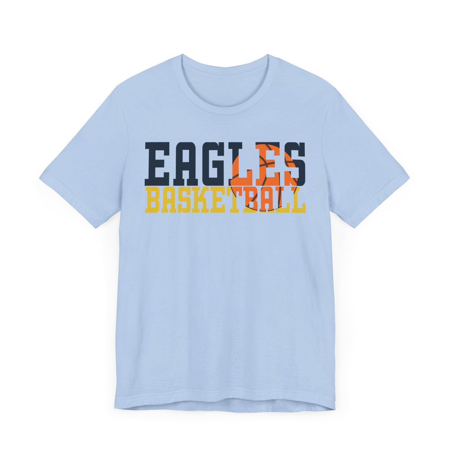 Basketball Cutout - Bella+Canva Unisex Jersey Short Sleeve Tee