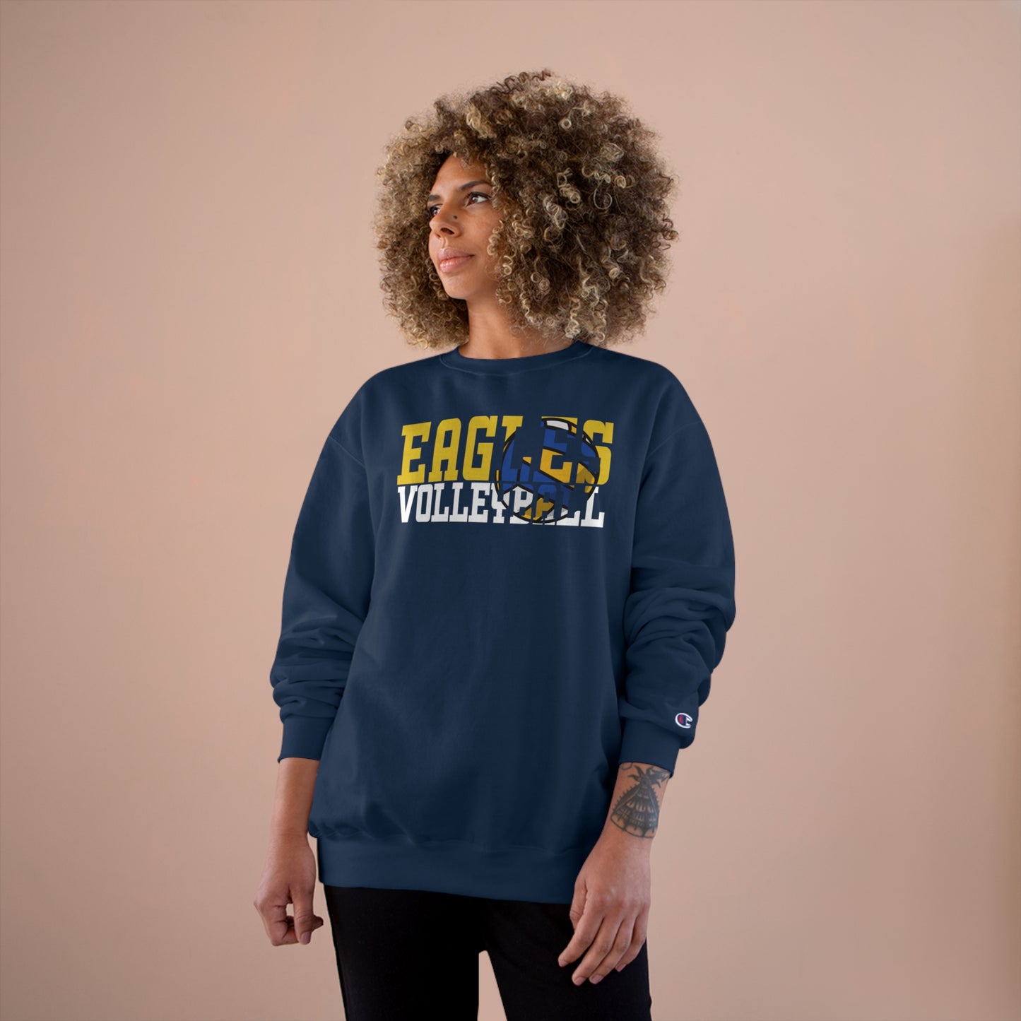 Volleyball Cutout - Champion Sweatshirt