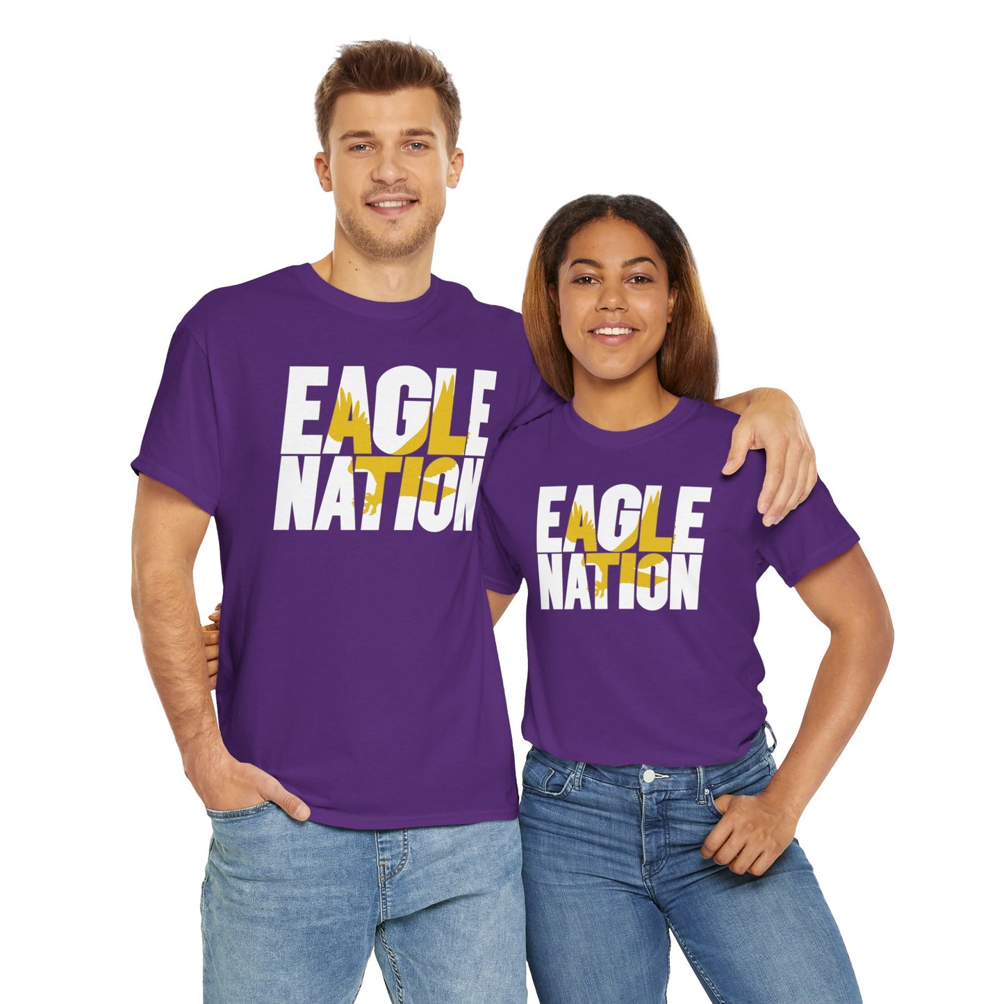 Eagle Nation - Gildan Heavy Cotton Tee