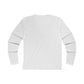 Softball Cutout - Next Level Men's Long Sleeve Crew Tee